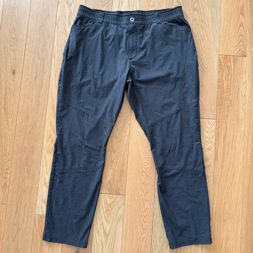 Kuhl Deceptr Pants Men’s Lightweight Hiking Tapered 42x32 Gray Comfort Outdoor